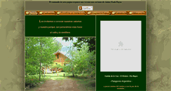 Desktop Screenshot of cabaniascerroamigo.com.ar